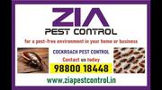 Zia Pest Control | Cockroach treatment | Restaurents Office 